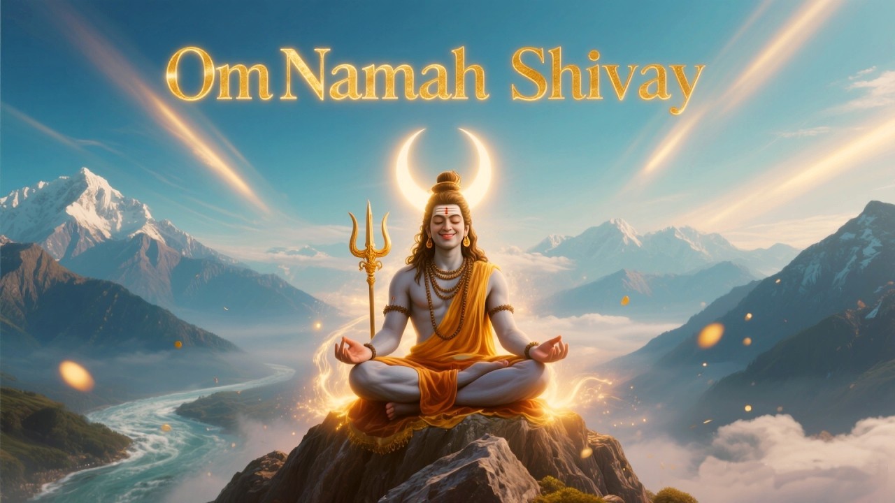 Om Namah Shivay Peaceful Dhun | ॐ नमः शिवाय मंत्र जाप | v10 | Shiva Meditation Music