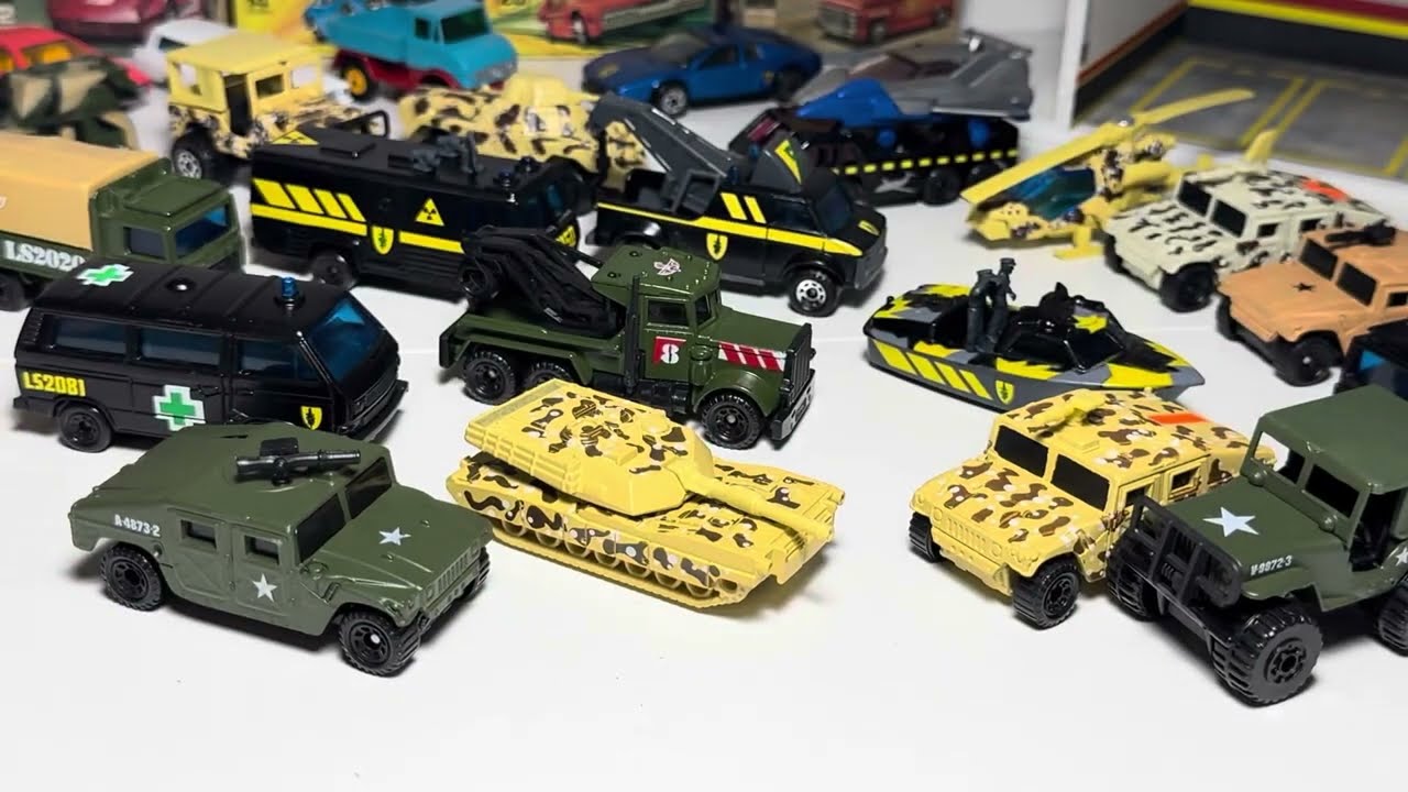 Cracking Open Vintage Commando Matchbox And Other Military Vehicles