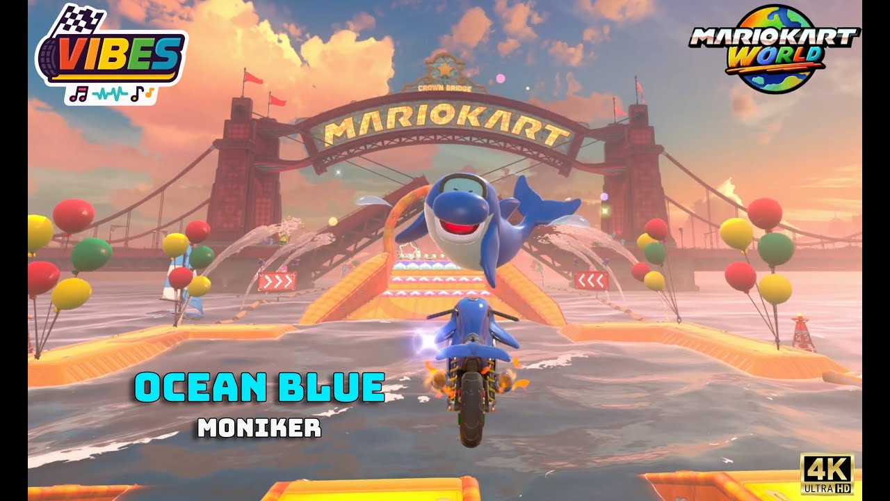 The "Ocean Blue" Calls to Dolphin | Mario Kart Vibes