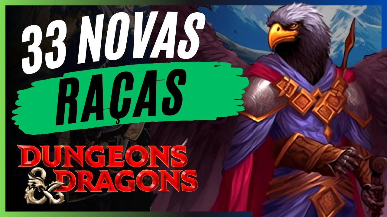 33 Raças NOVAS | Mordenkainen Apresenta: Monstros do Multiverso