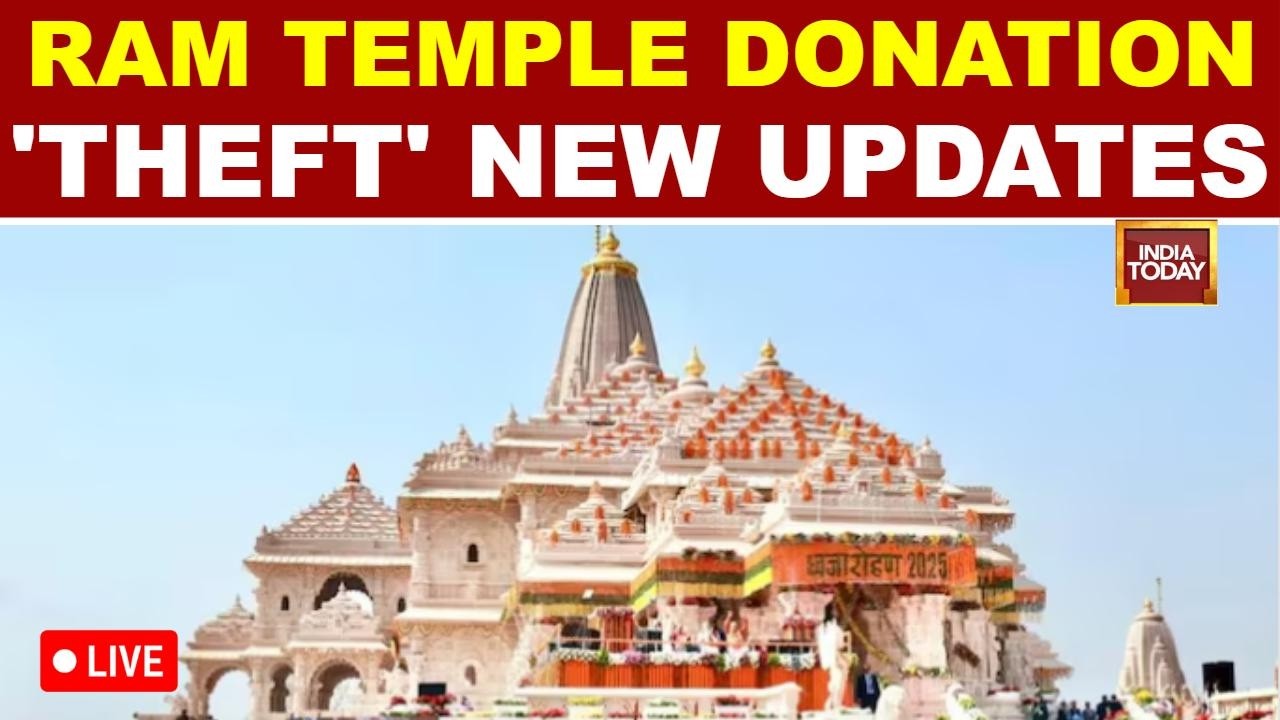 LIVE: Ram Temple Donation 'Theft' Updates, SIT Submits Report To Yogi Government | Watch
