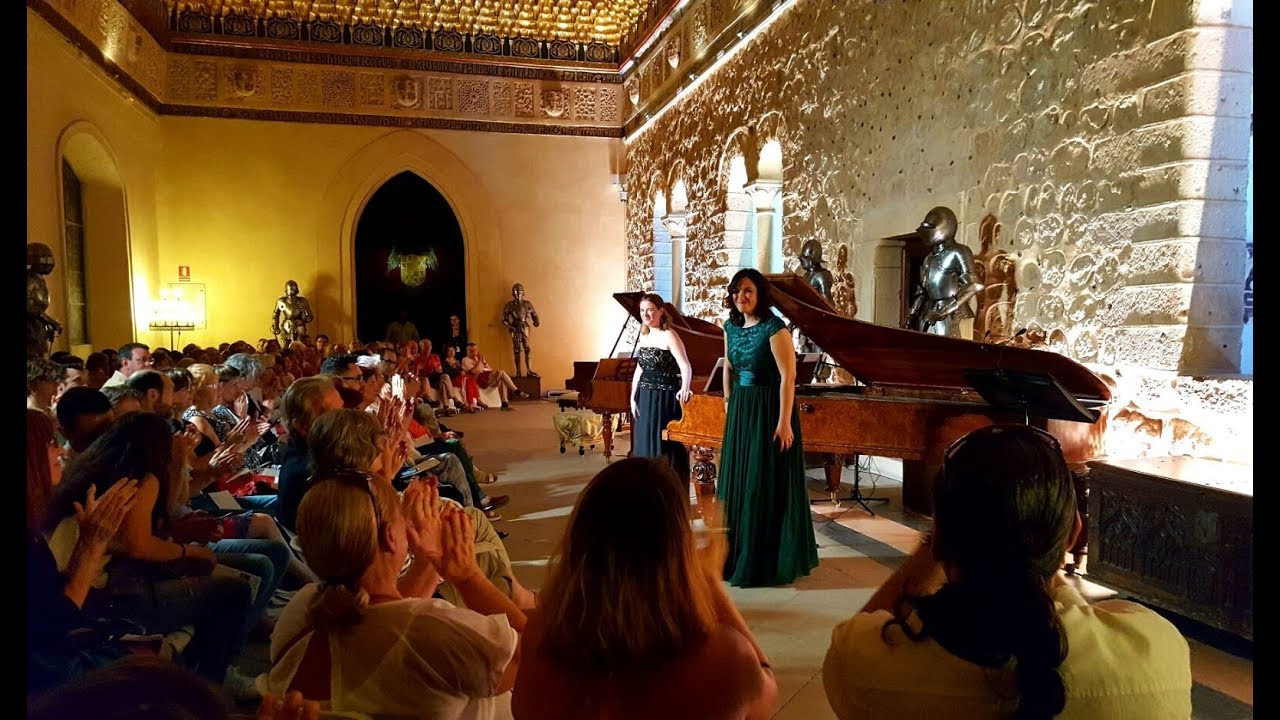 SCHUBERT  Du bist die Ruh D.776 / Laia Masramon, fortepiano (Broadwood 1832);  Eugenia Boix, soprano
