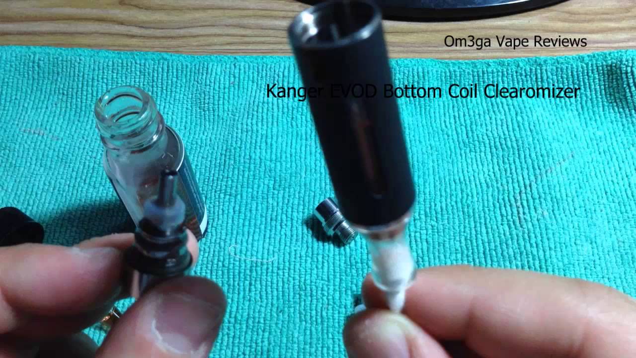 Tutorial - Filling The Kanger EVOD Tank With Dropper Bottle