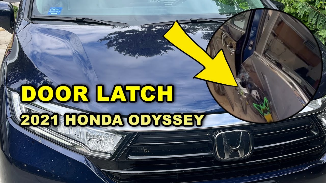How to Fix a 2021 Honda Odyssey Sliding Door Latch (Easy DIY Repair)