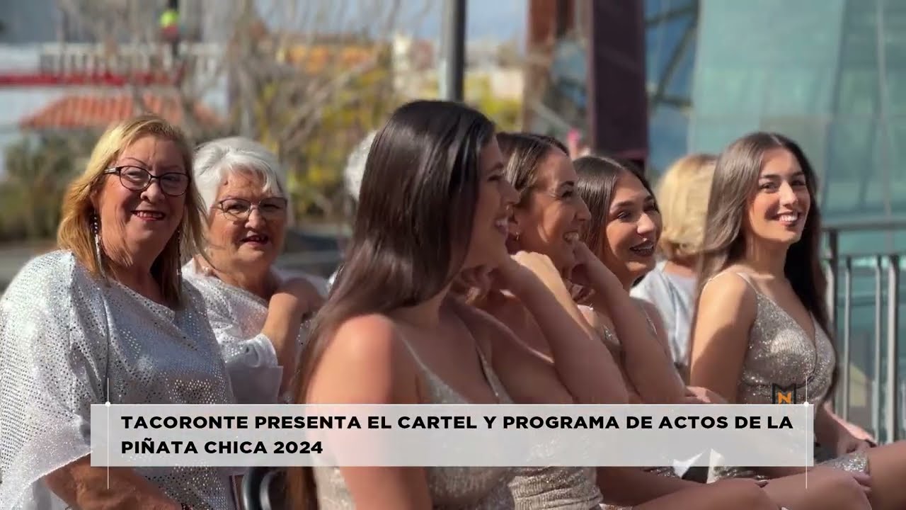 Tacoronte presenta el cartel y el programa de actos de la Piñata Chica 2024 | Mírame TV Canarias