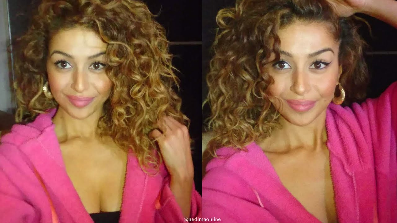 Comment rafraichir et red&eacute;finir ses boucles le matin? Pour une soir&eacute;e? TUTO COIFFURE CHEVEUX BOUCLES