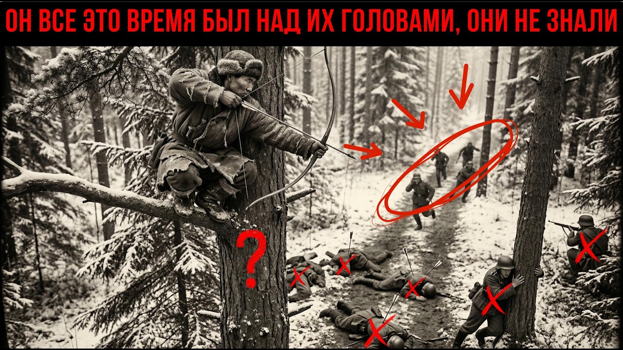 80 ЭСЭСОВЦЕВ ВОШЛИ В ЛЕС. Один ЯКУТ С ЛУКОМ — и батальон ИСЧЕЗ. Берлин объявил лес ЗАПРЕТНОЙ ЗОНОЙ