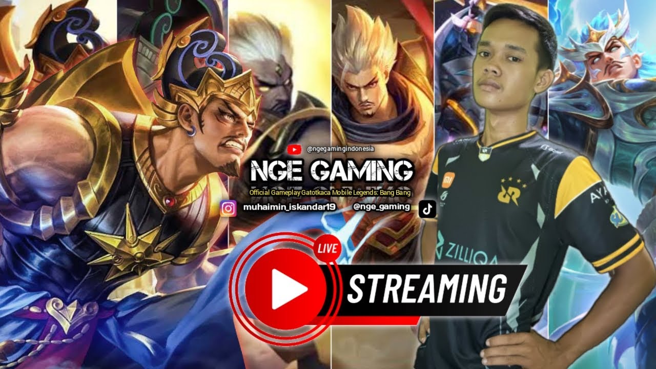 LIVE GATOTKACA!! PUSH RANK.!!