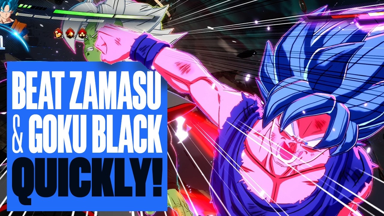 How to Defeat Goku Black and Fused Zamasu Quickly in Dragon Ball Sparking! Zero