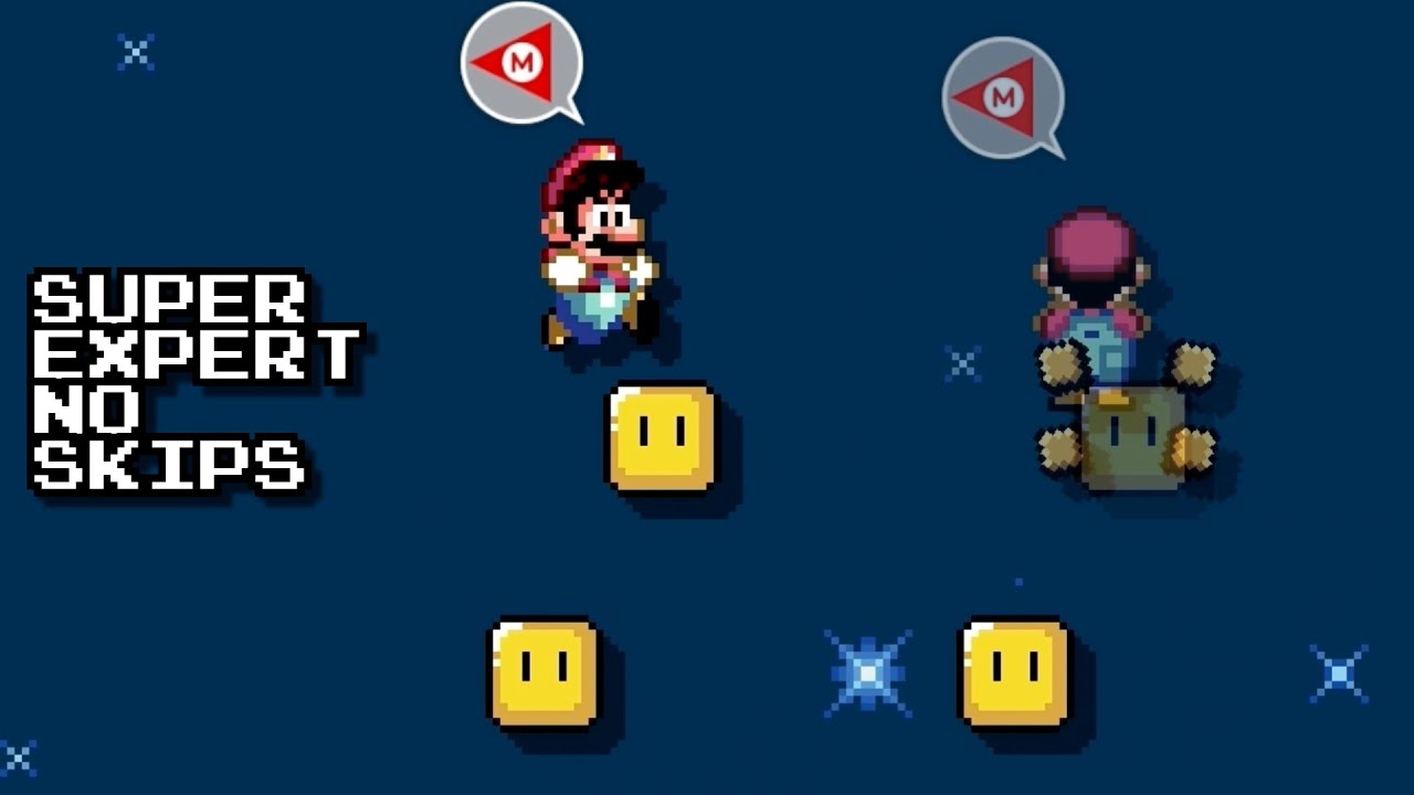 Super Expert No Skips: Spin to Lose (Mario Maker 2)
