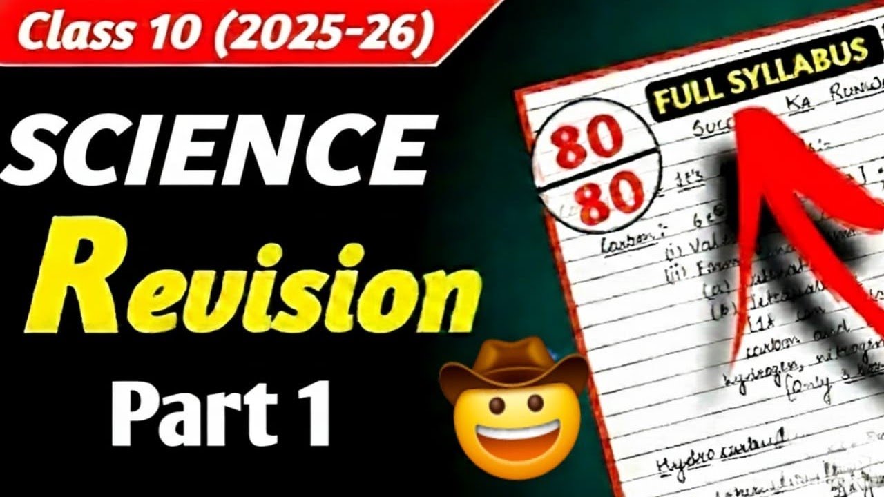 Science Revision Class 10th|| Science Class 10th|| Science One Shot ||Science full syllabus revision