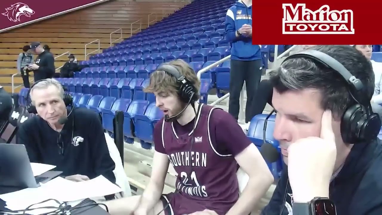 2.21.26 | Saluki Radio Postgame at UNI - Drew Steffe