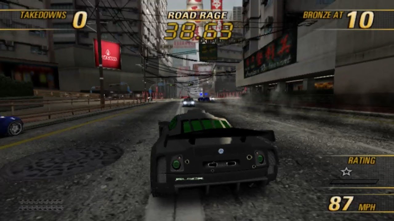 Burnout Revenge Playthrough - Part 17 - Black Elite Racer