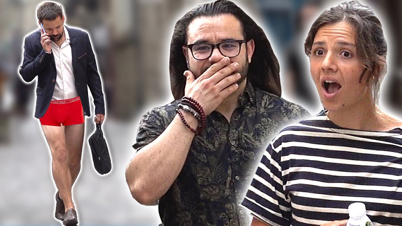 Oublier son pantalon - D&eacute;fi prank - Les Inachev&eacute;s