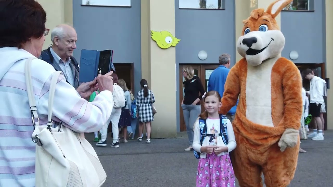 První školní den na ZŠ Jeremenkova