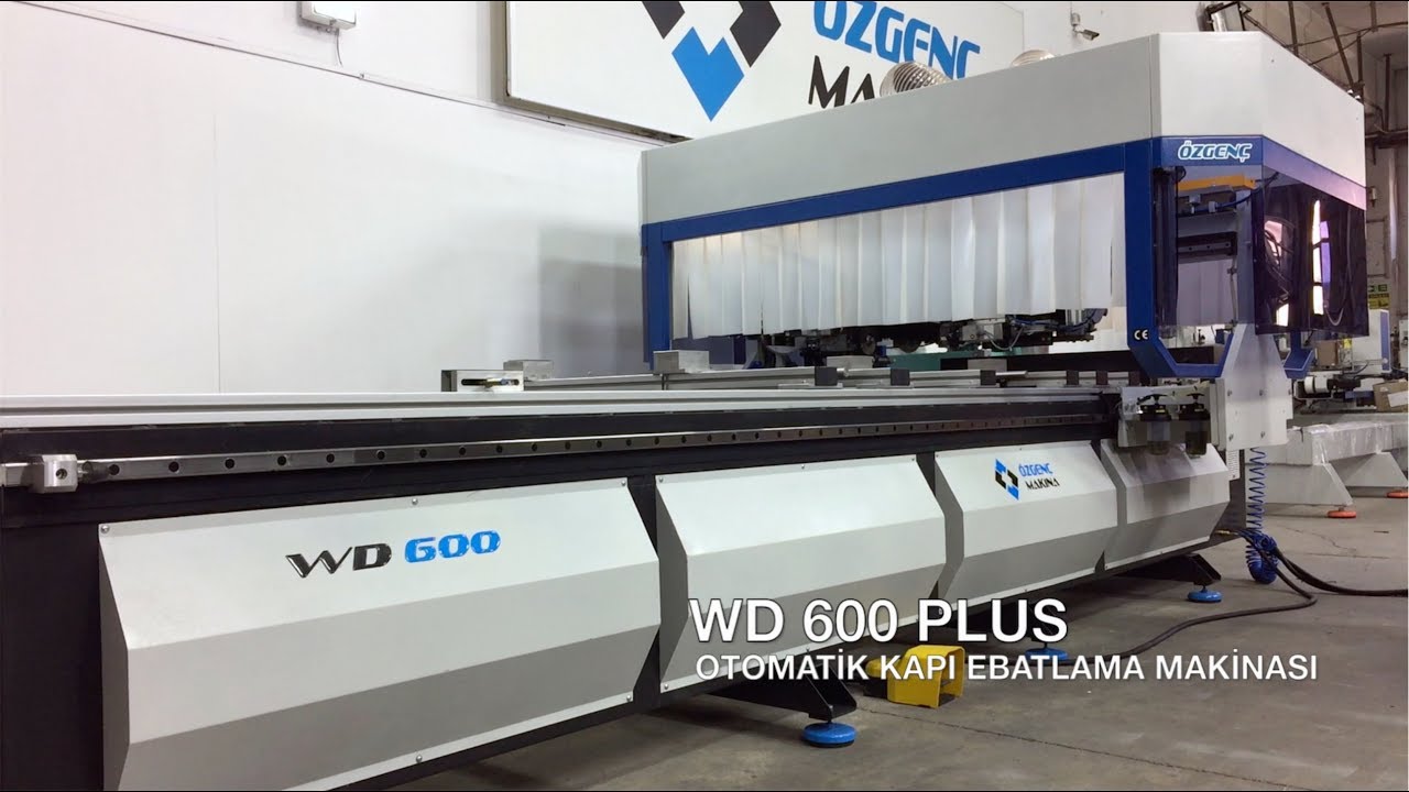WD 600 PLUS Otomatik Kapı Ebatlama Makinesi