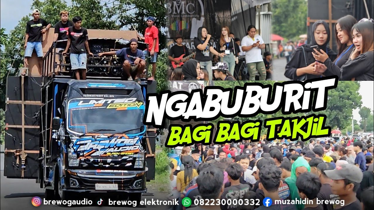 SUASANA NGABUBURIT DAN BAGI BAGI TAKJIL HARI INI !! LAGU TERAKHIR MAKIN DI GAS POLL SAMA MAKDHE LUIS