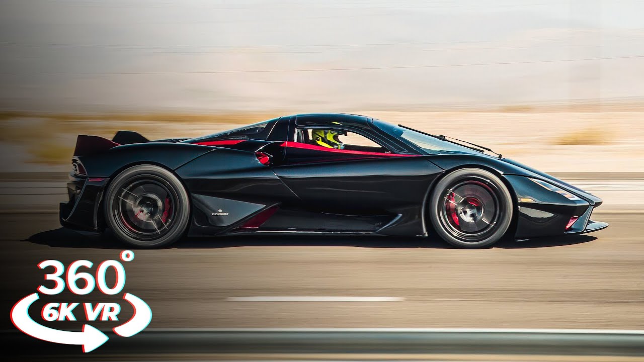 Experience the World's FASTEST Production Car - SSC Tuatara in 360° VR | Meta Quest 3