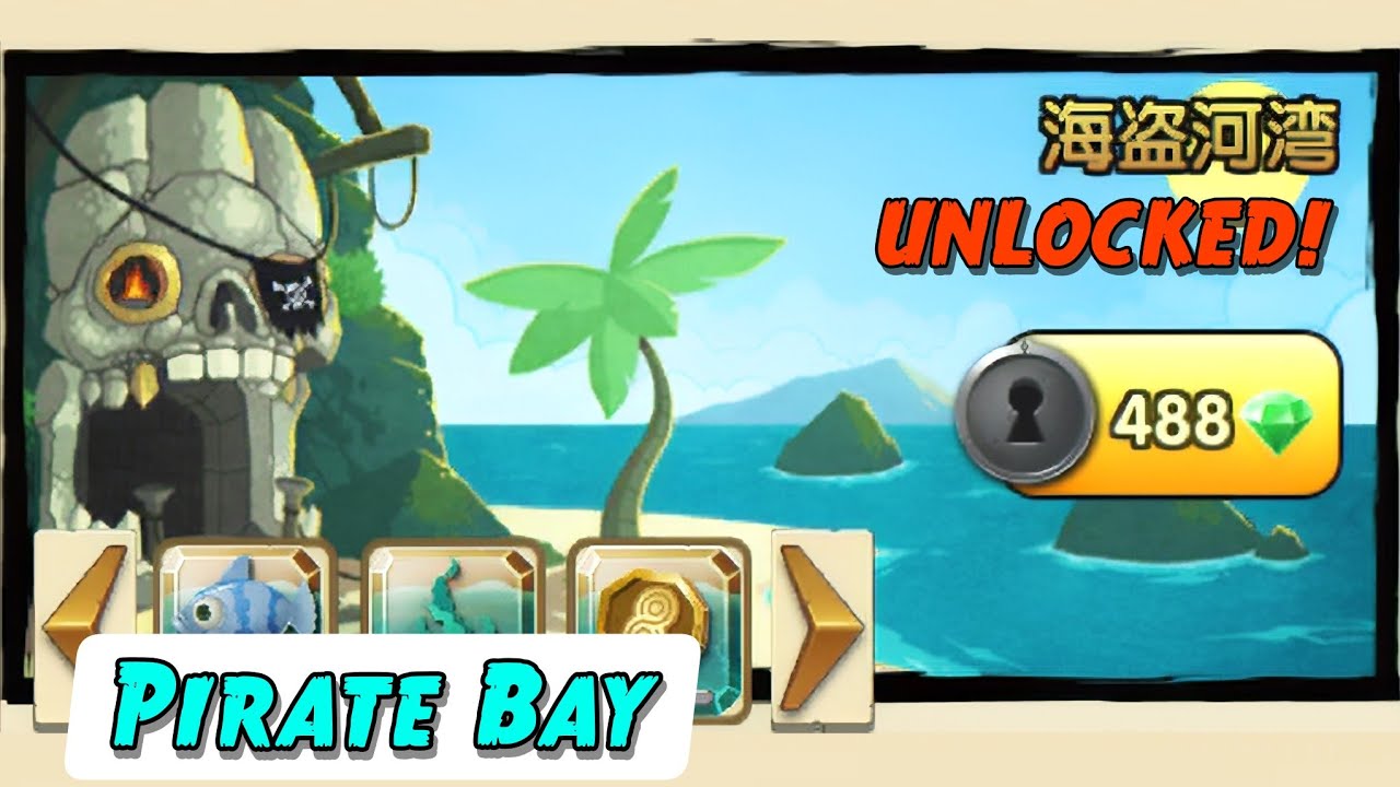 Temple Run 2 Chinese Version | Unlock Pirate Bay Map