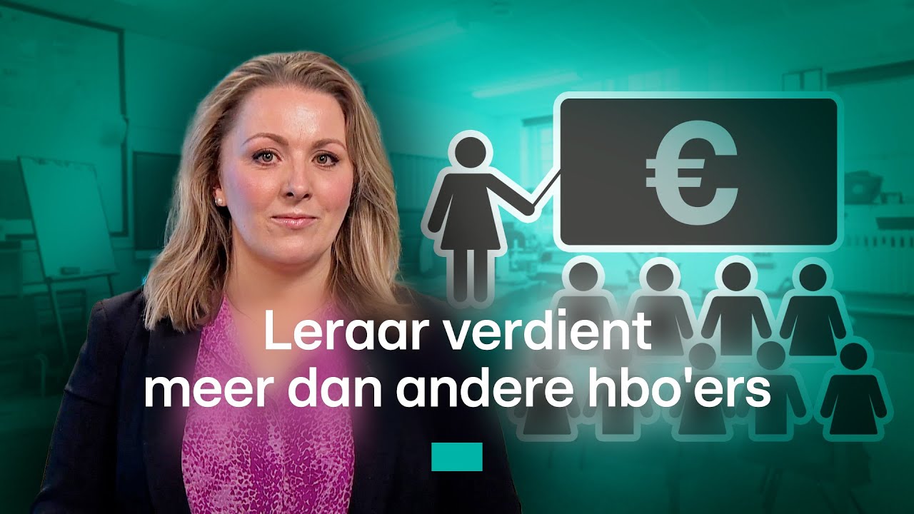 Leraren verdienen meer dan andere hbo'ers
