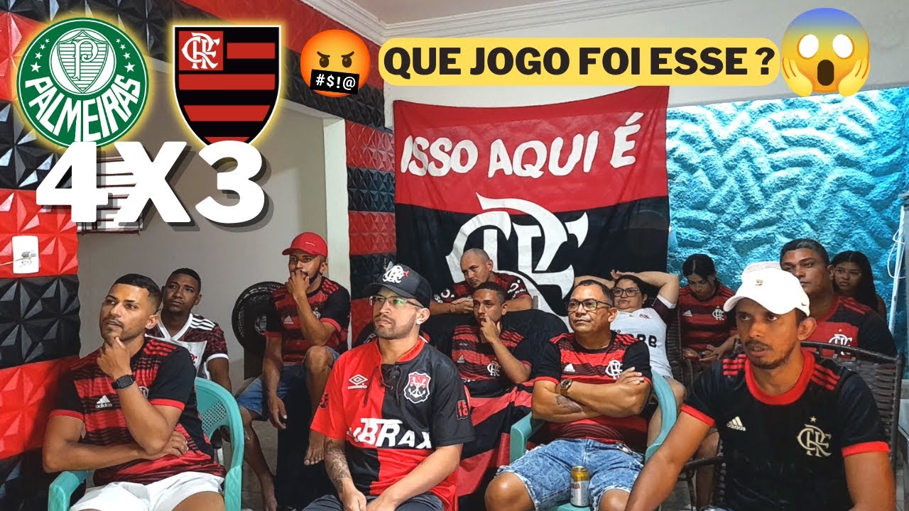 REACT PALMEIRAS 4X3 FLAMENGO - PALMEIRAS CAMPEÃO DA SUPERCOPA2023