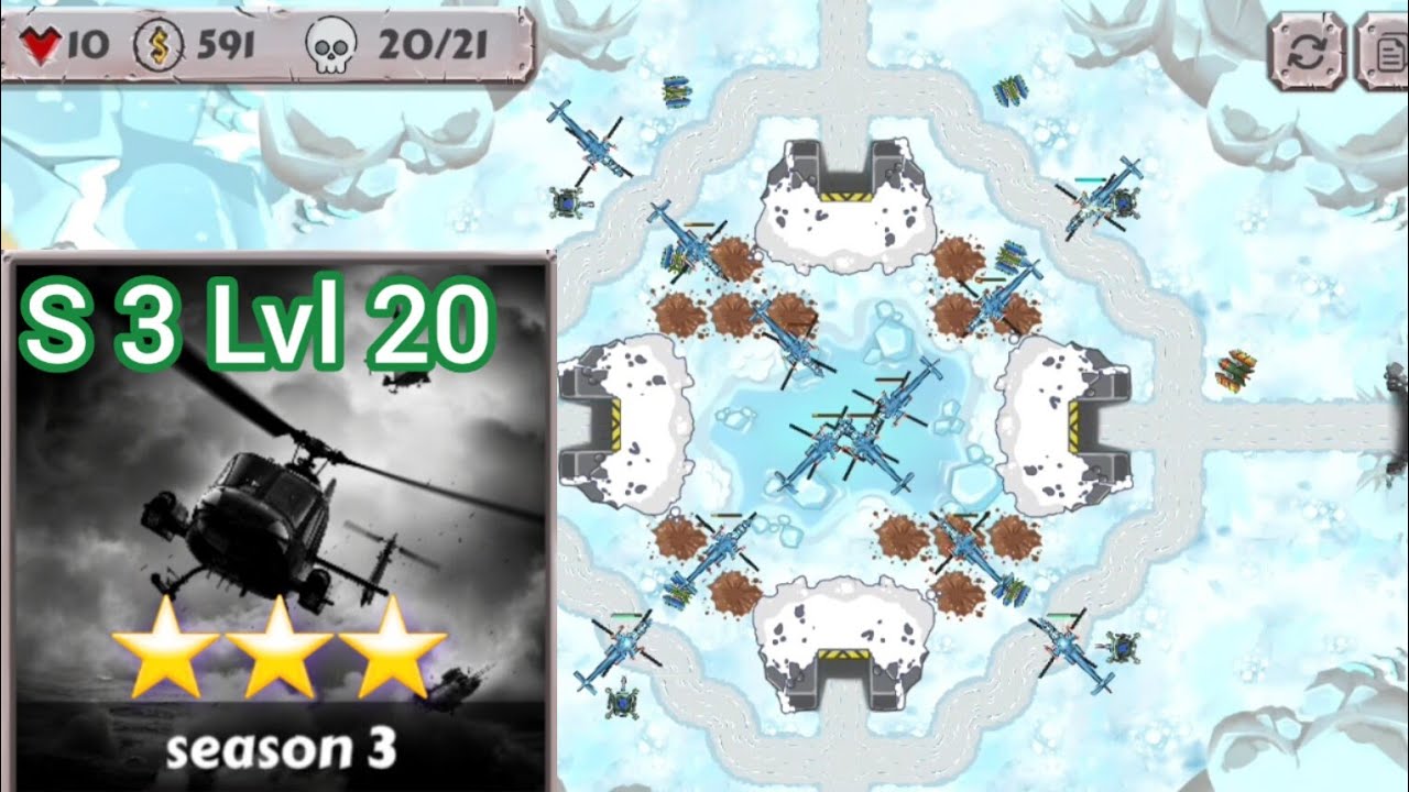 Battle Strategy: Tower Defense (2024) // Season 3 Level 20 ⭐⭐⭐