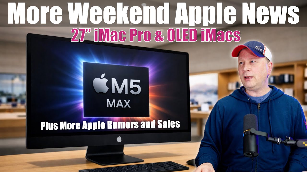 M5 Max iMac Pro Plus OLED 24