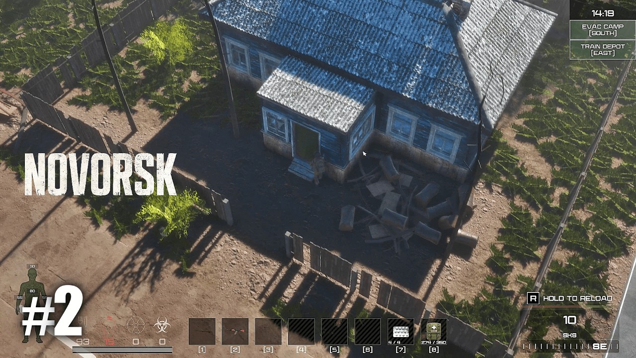 #2 Novorsk　実況　シングルプレイPvE 見下ろし型のルーターシューターを遊んでみます