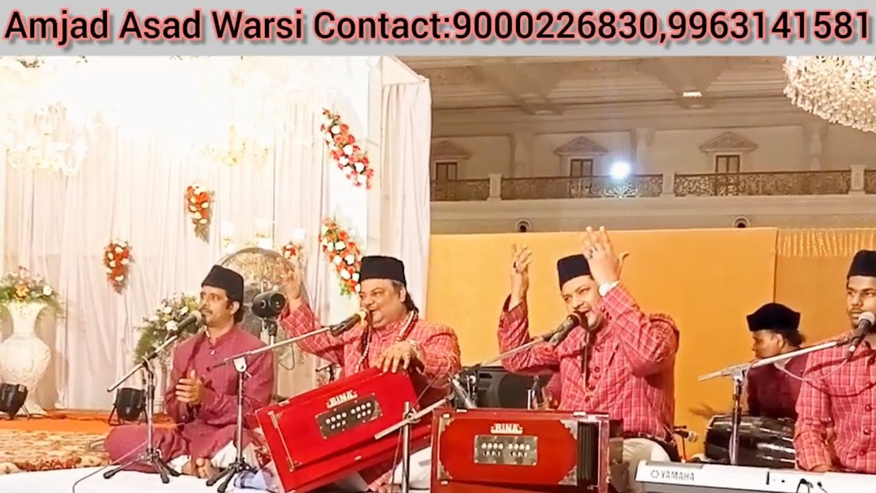 Kalam-e-Rumi (R.h) | Har Lehza Ba Shakla | Amjad Asad Warsi Qawwal Hyderabad India