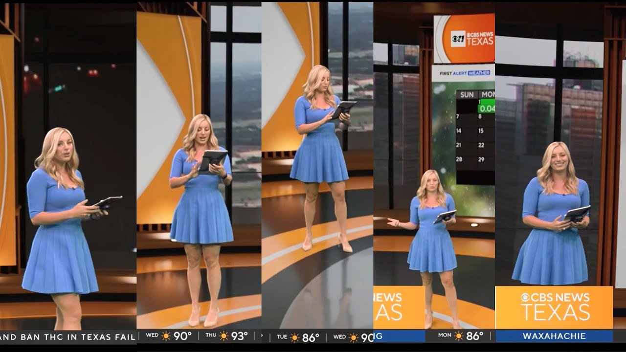 Lauren Bostwick with the Weather report for CBS11 Texas for September 08, 2025