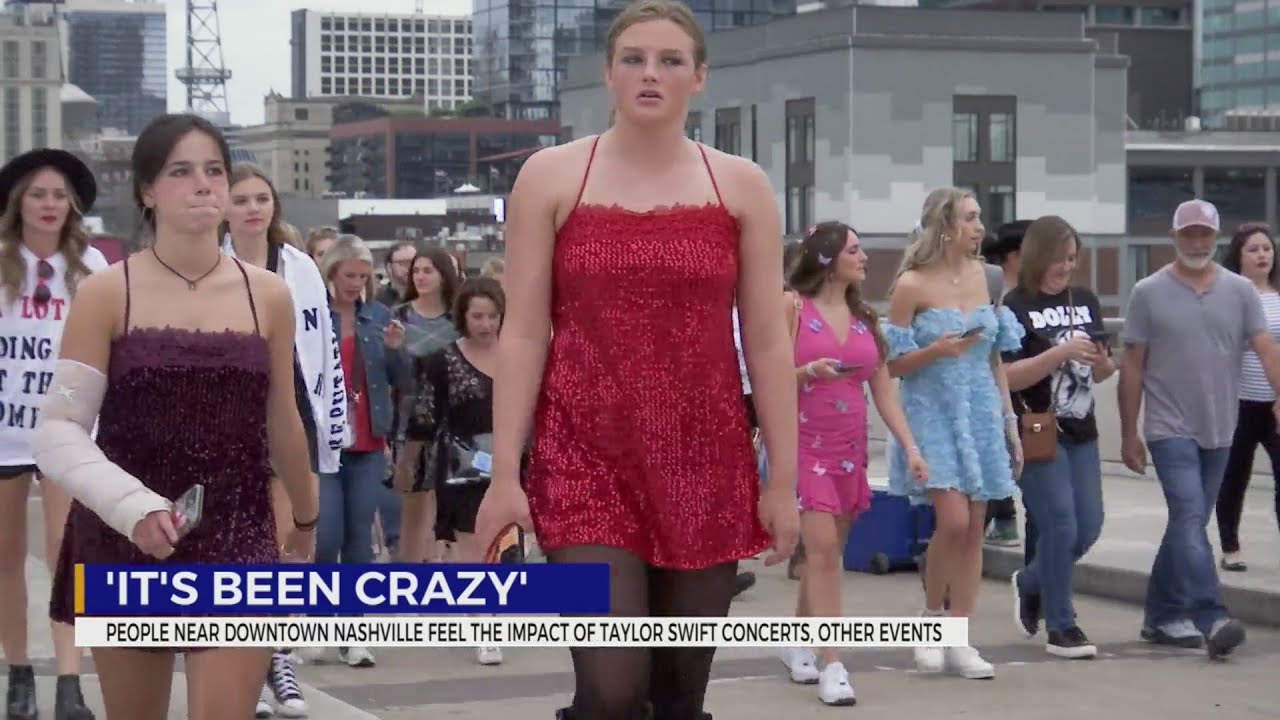 People near downtown Nashville feel the impact of Taylor Swift concerts, other events