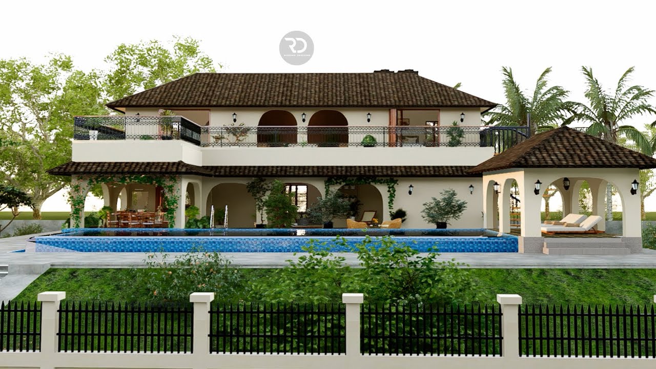 WATERFRONT GUEST HOUSE | Home Tour | D5Render | Riddha Designs | 3d Animation