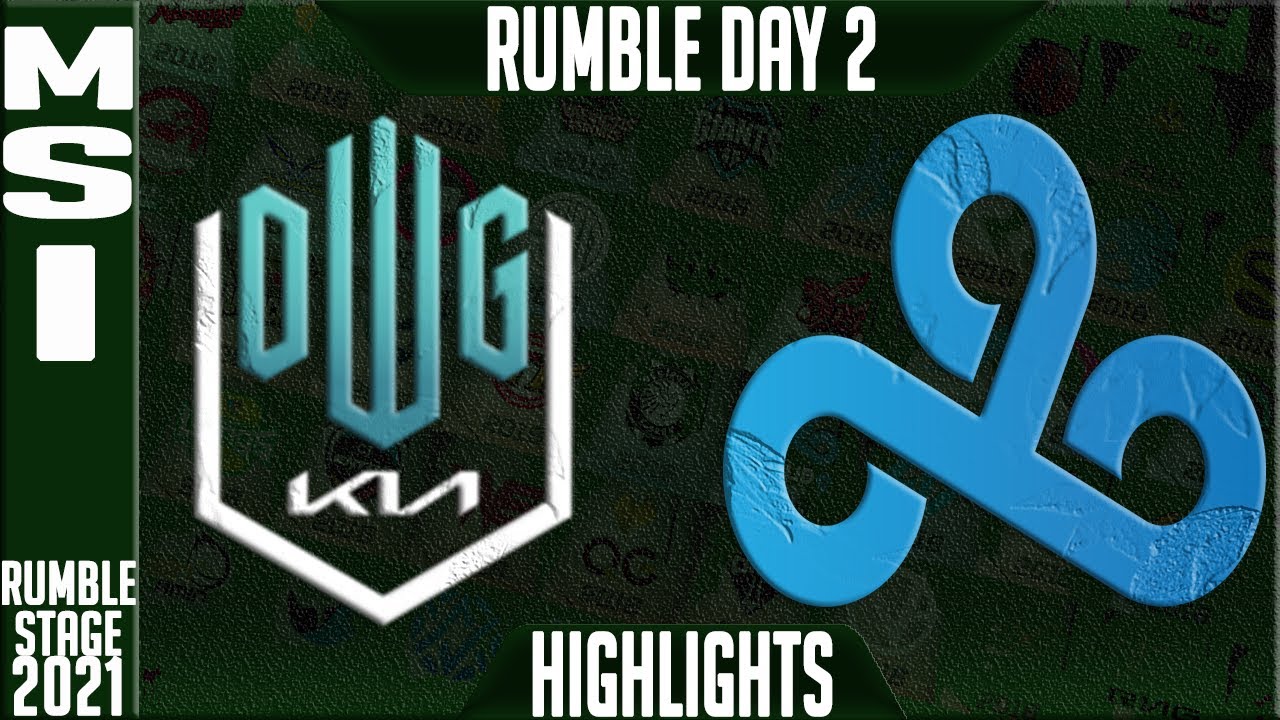 DK vs C9 Highlights | MSI 2021 Rumble Group Day 2 | DWG KIA vs Cloud9