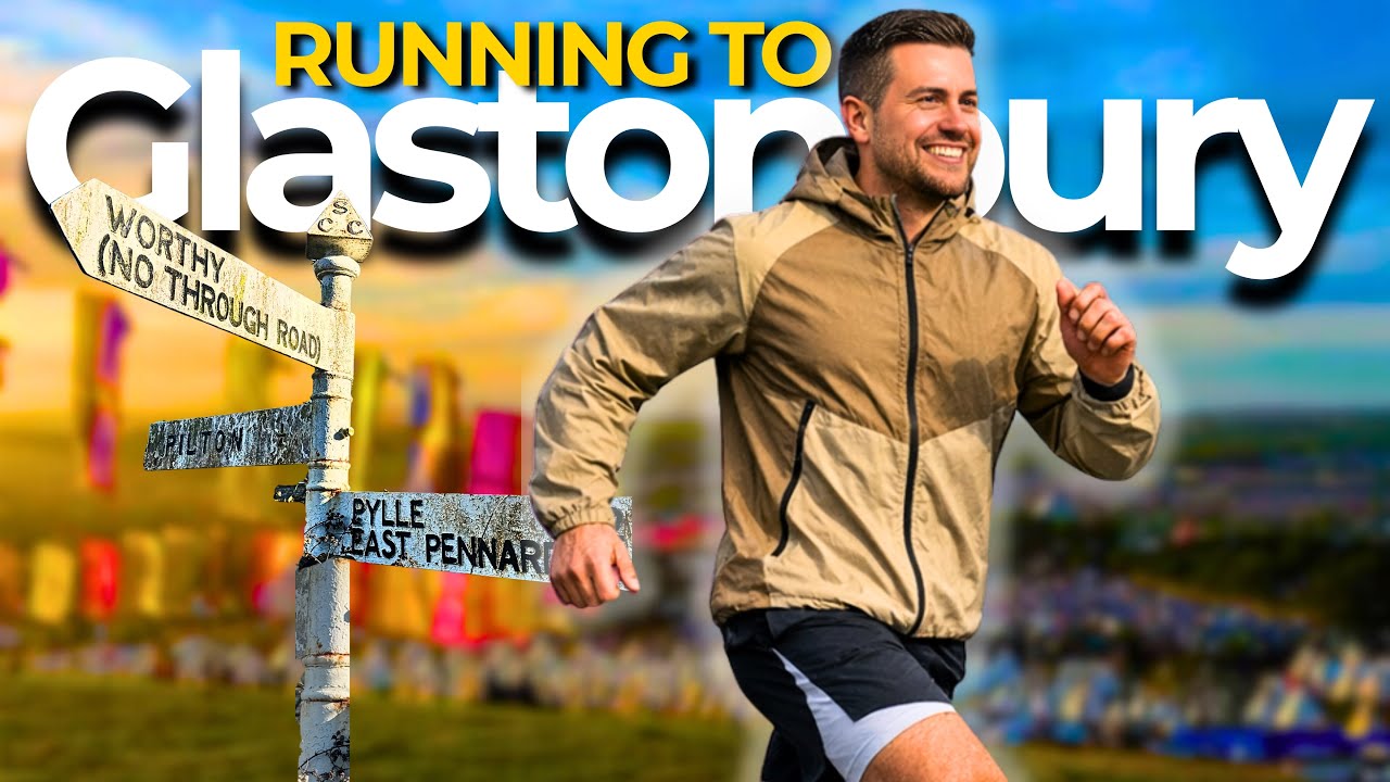 I Ran to Glastonbury Festival | How I Train While on Holiday
