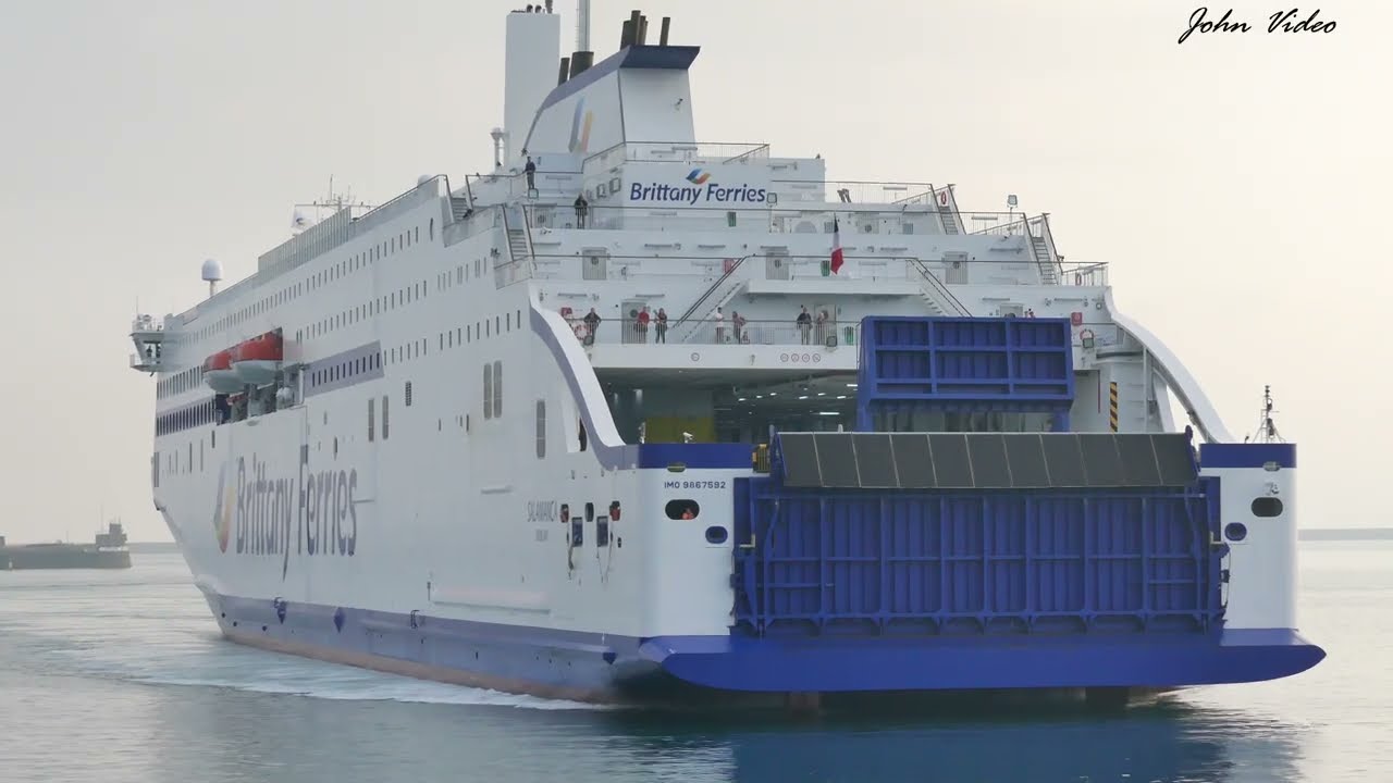 [4K] Brittany Ferries: Ferry E-Flexer 