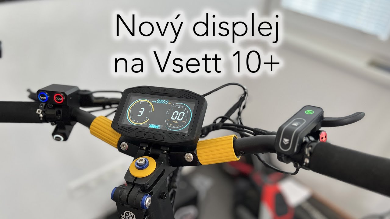 Vsett 10+ - instalace nového displeje 👌😁.