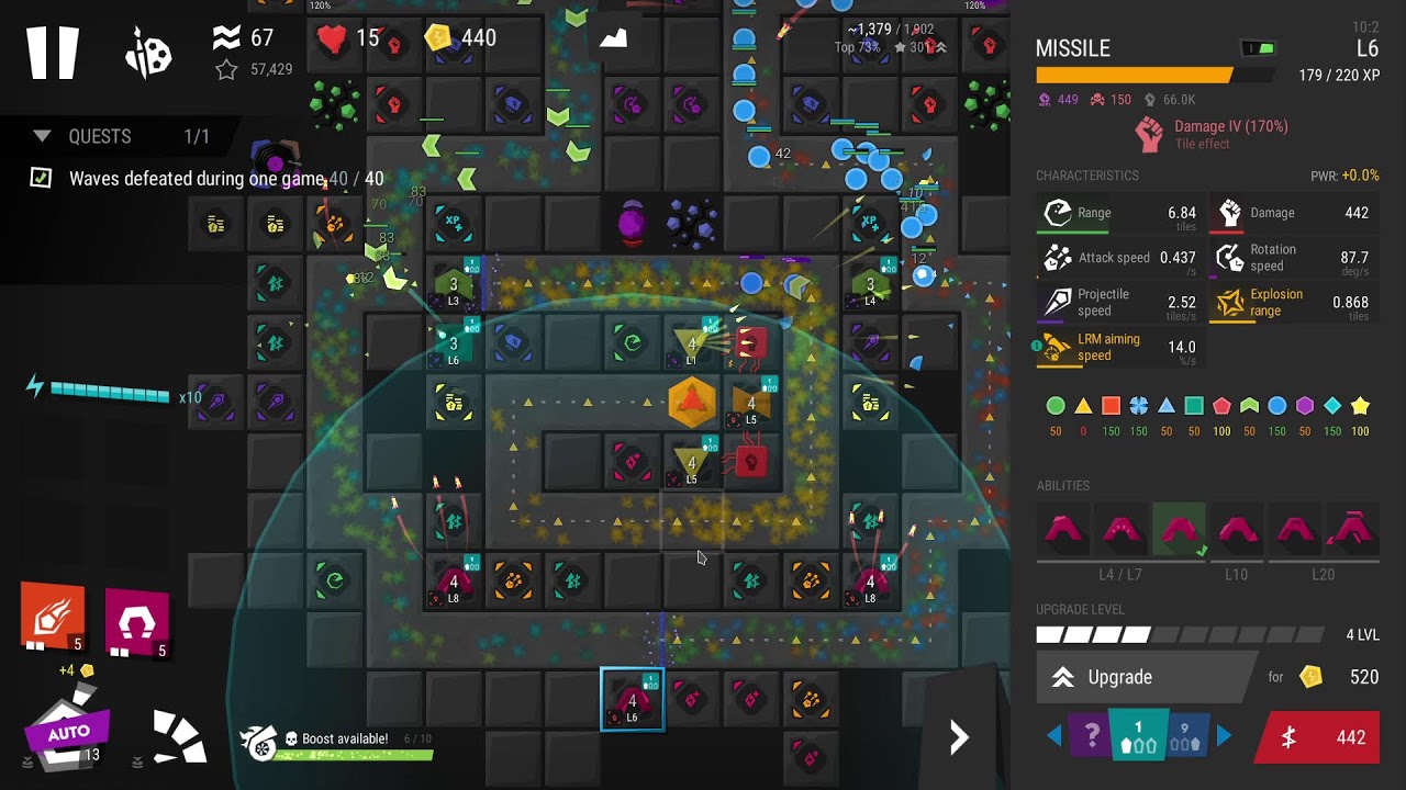 Infinitode 2 - Infinite Tower Defense