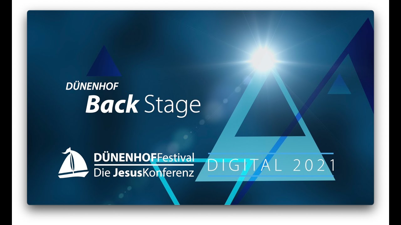 D&Uuml;NENHOF BackStage &raquo;D&Uuml;NENHOFFestival Digital 2021&laquo;