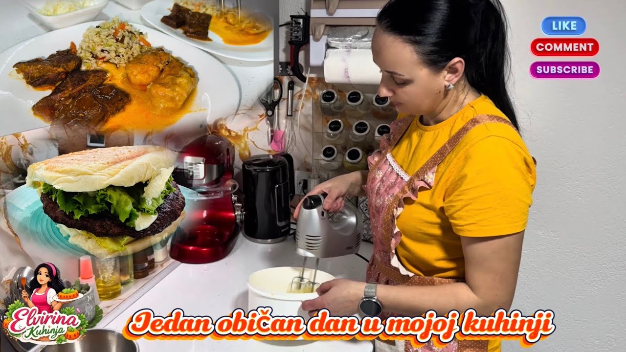 Jedan obican dan u mojoj kuhinji🍀Kokos kolač za goste🍀Večera za moje najmilije🍀