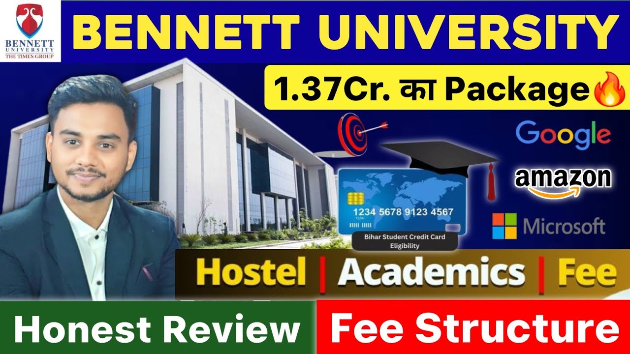 BENNETT University Admission Process | BENNETT University Campus Tour | Review |Greater Noida Campus