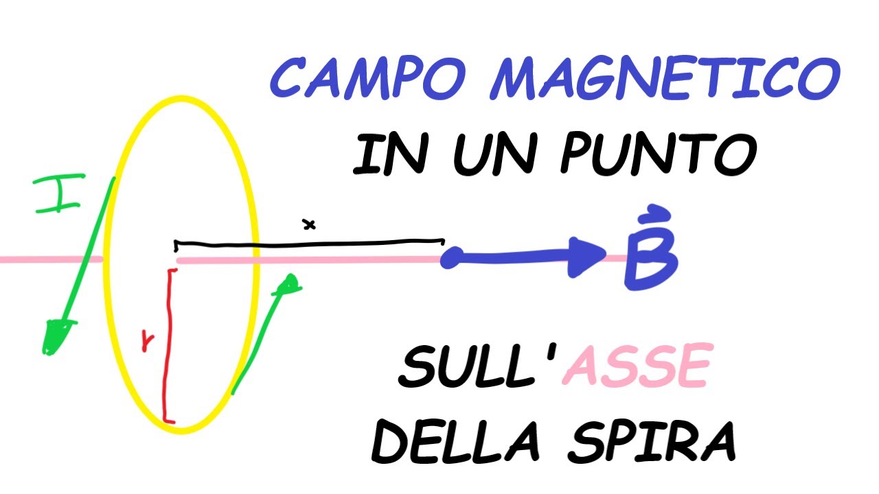 Ep.16 - Campo magnetico nell'asse della spira - Magnetismo
