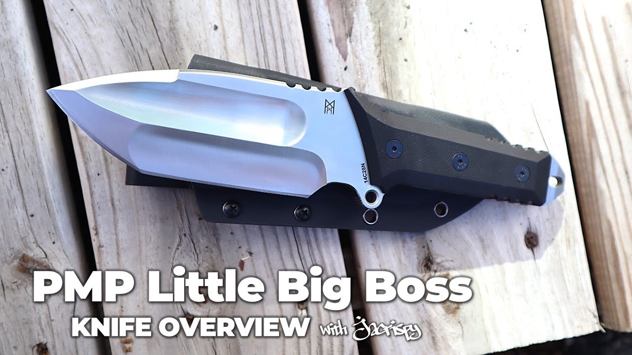 PMP Little Big Boss Fixed Blade Knife | 5-Minute Overview | Atlantic Knife