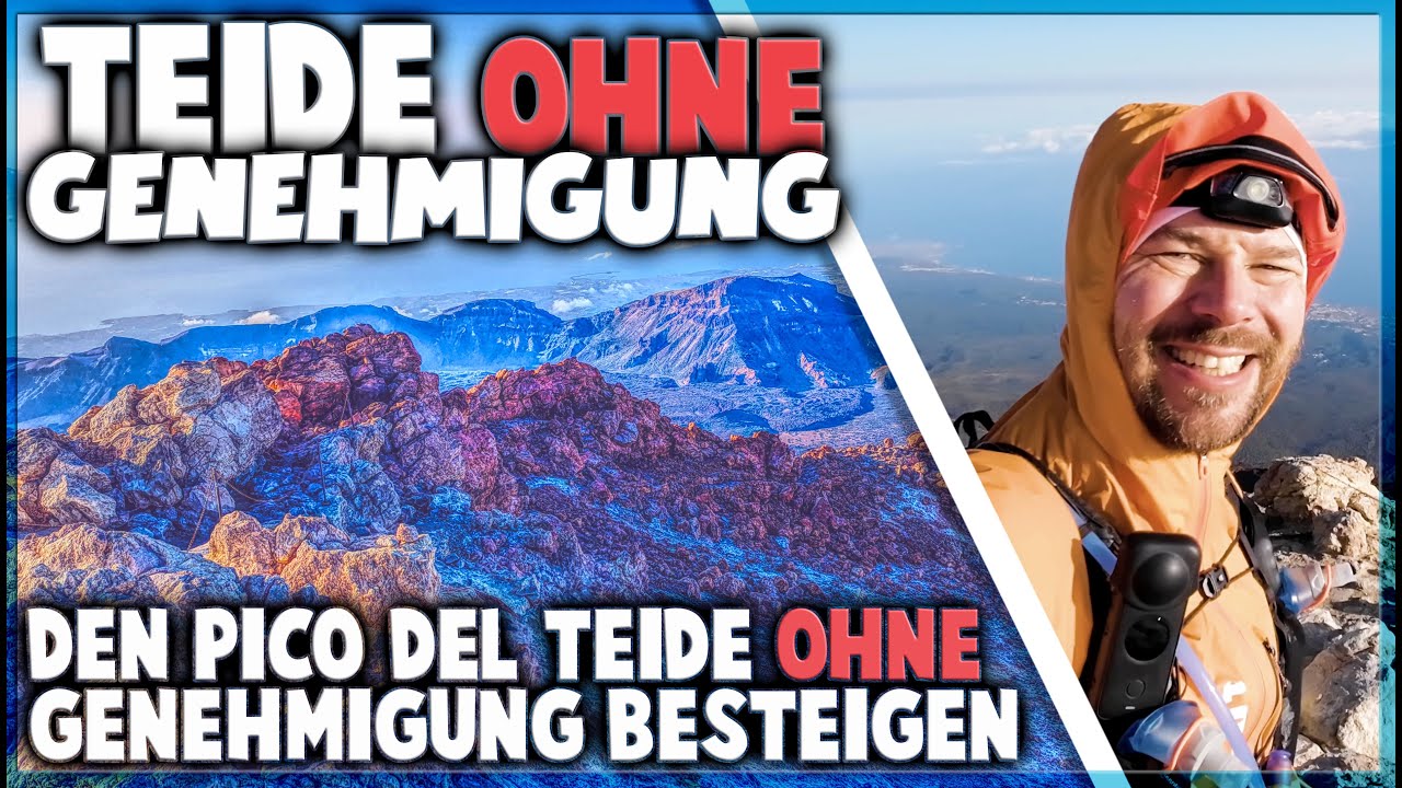 Teide OHNE Genehmigung - Pico del #teide  #teneriffa