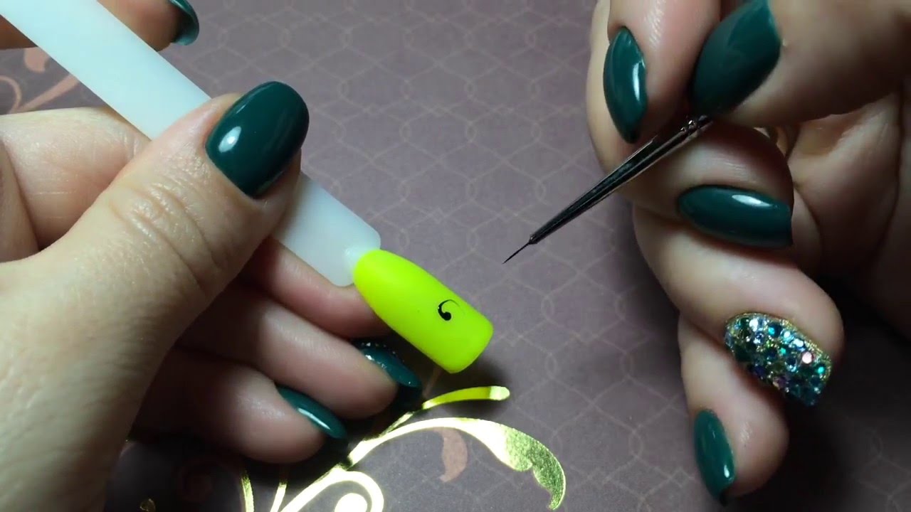 ВЕНЗЕЛЯ: техника исполнения и варианты композиции на ногтях | olesyages | NAILS