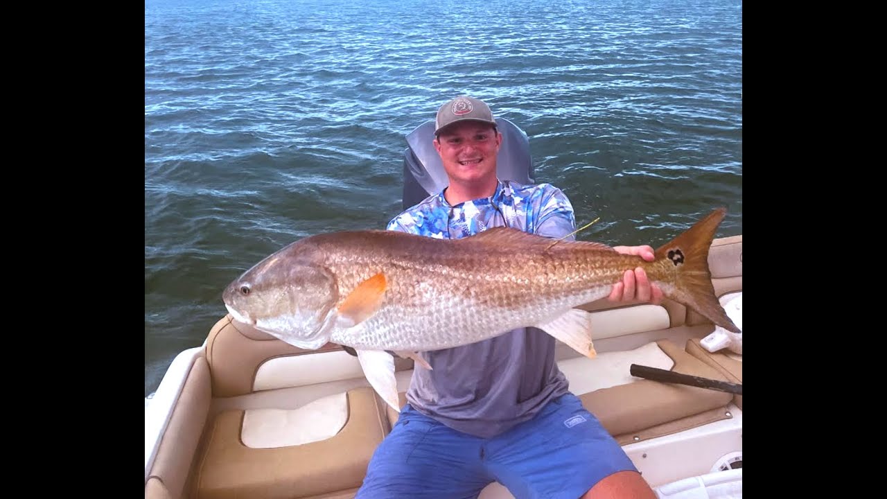 Fishing for redfish in Charleston w/ Garrett Brown