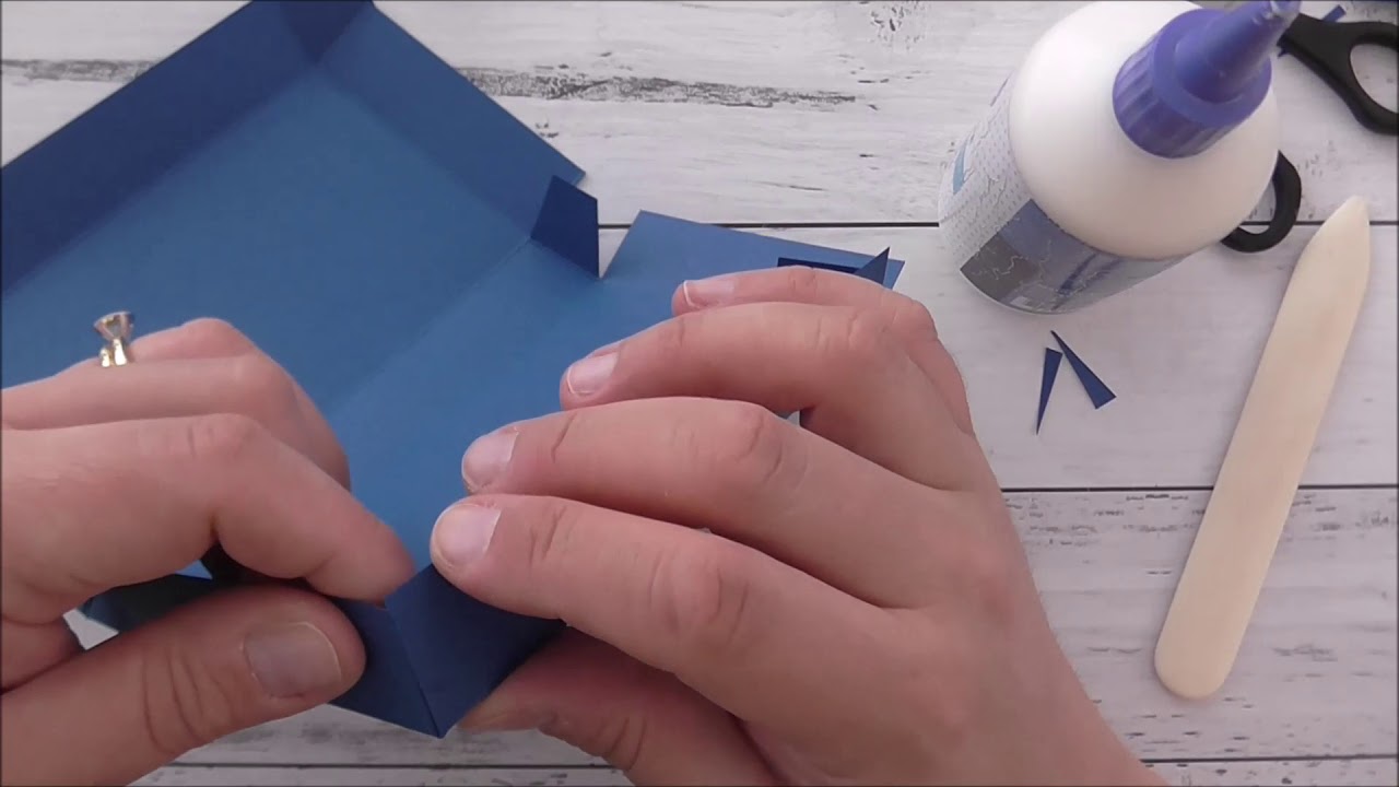 Stampin Up! Brick and Mortar 3D Embossing Folder Daisy Lane Gift Box