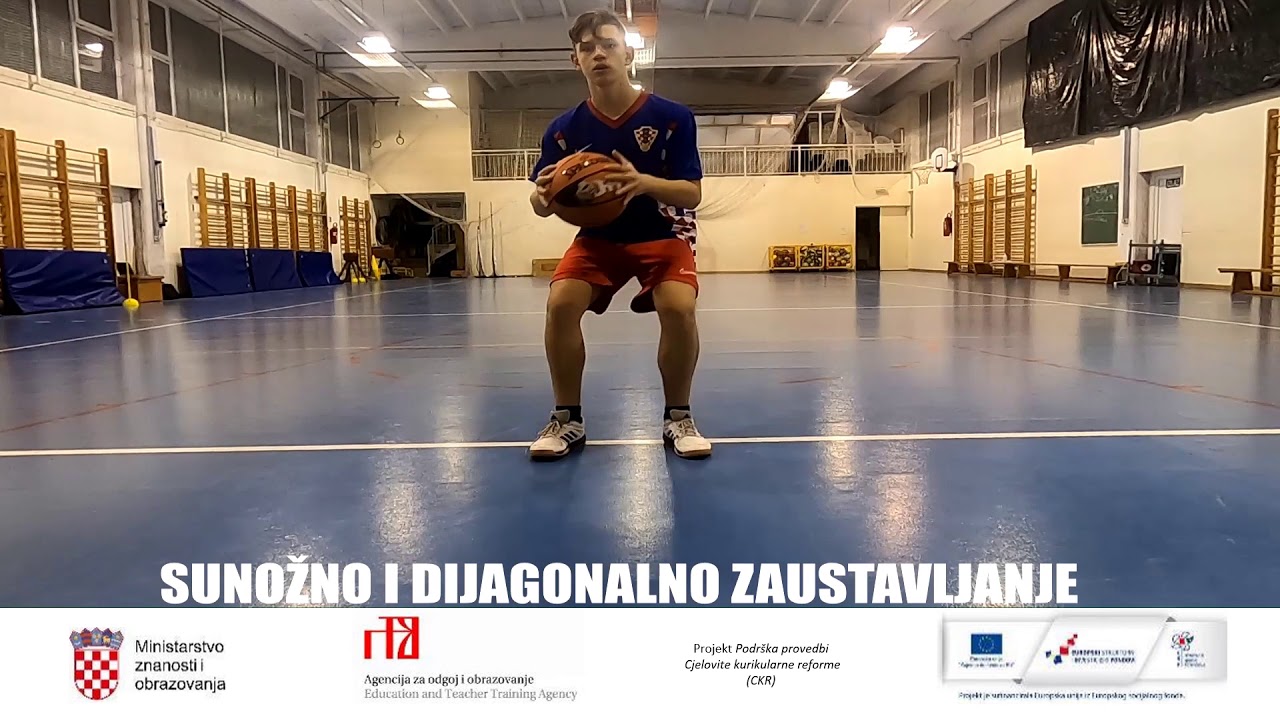 TZK 5.r OŠ - Košarka (vođenja, dodavanja, šutiranja, zaustavljanja)
