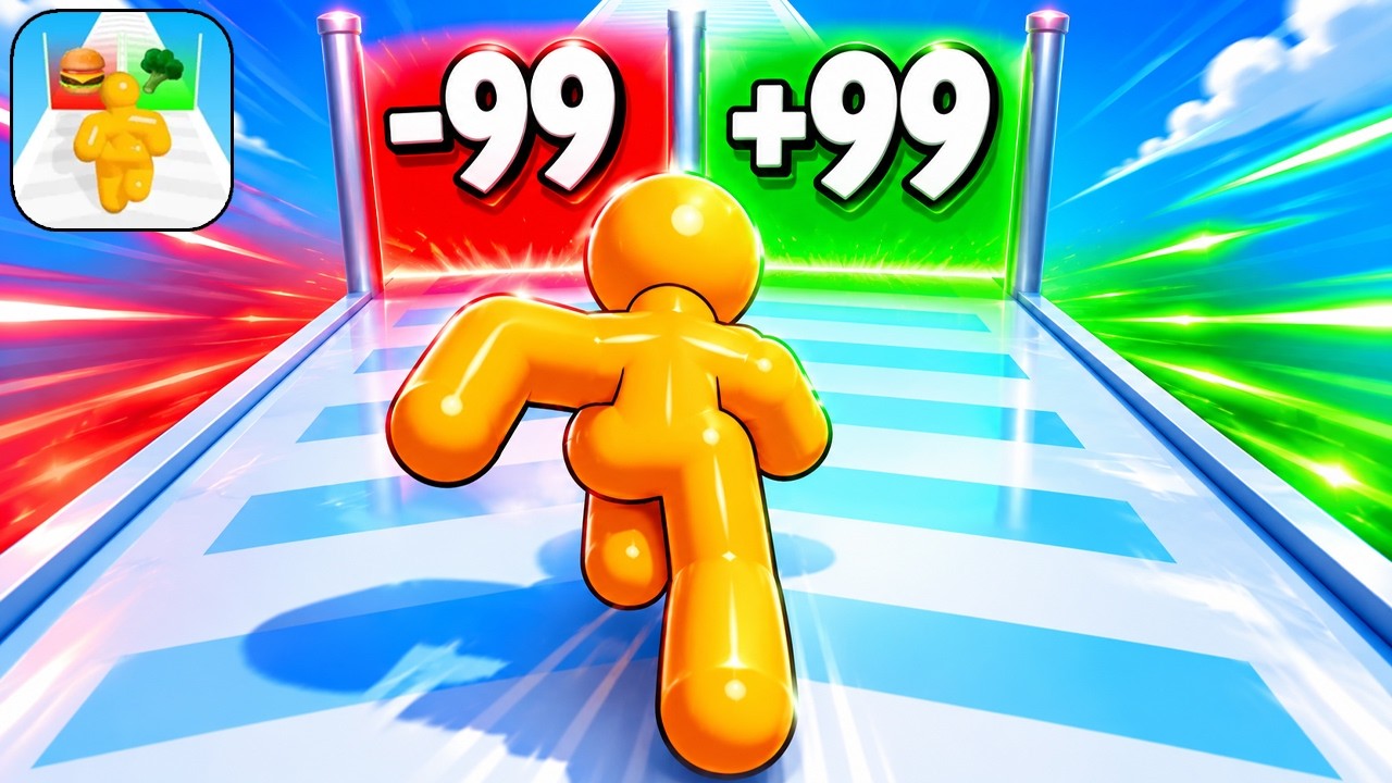 TALL MAN RUN - New Mobile Gameplay Walkthrough (Android,iOS) All Levels Freeplay Max Skills Update