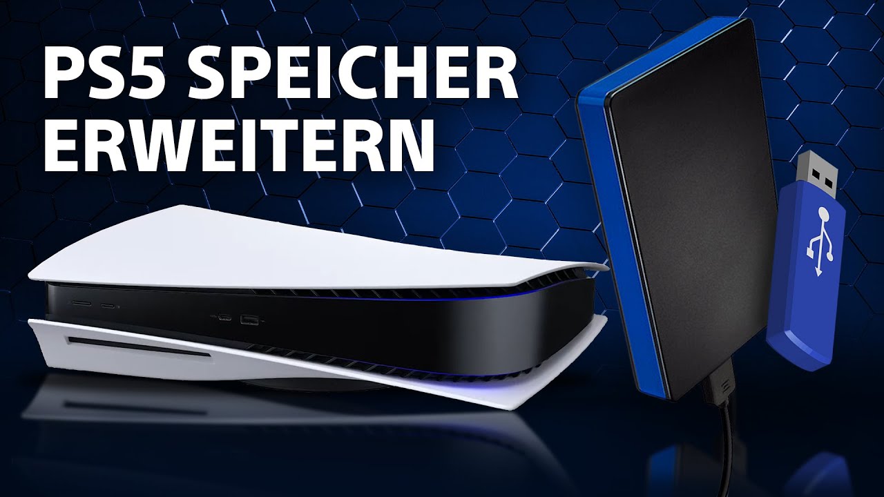 PS5 Speicher erweitern: So geht's