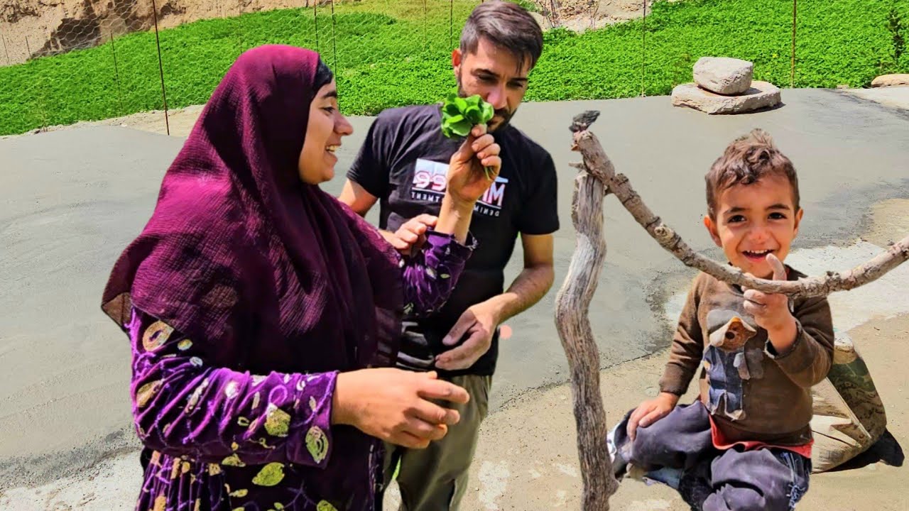 Together Again: Salahadin & Fatemeh Rebuild Life with Hard Work and Hope 🏡💪